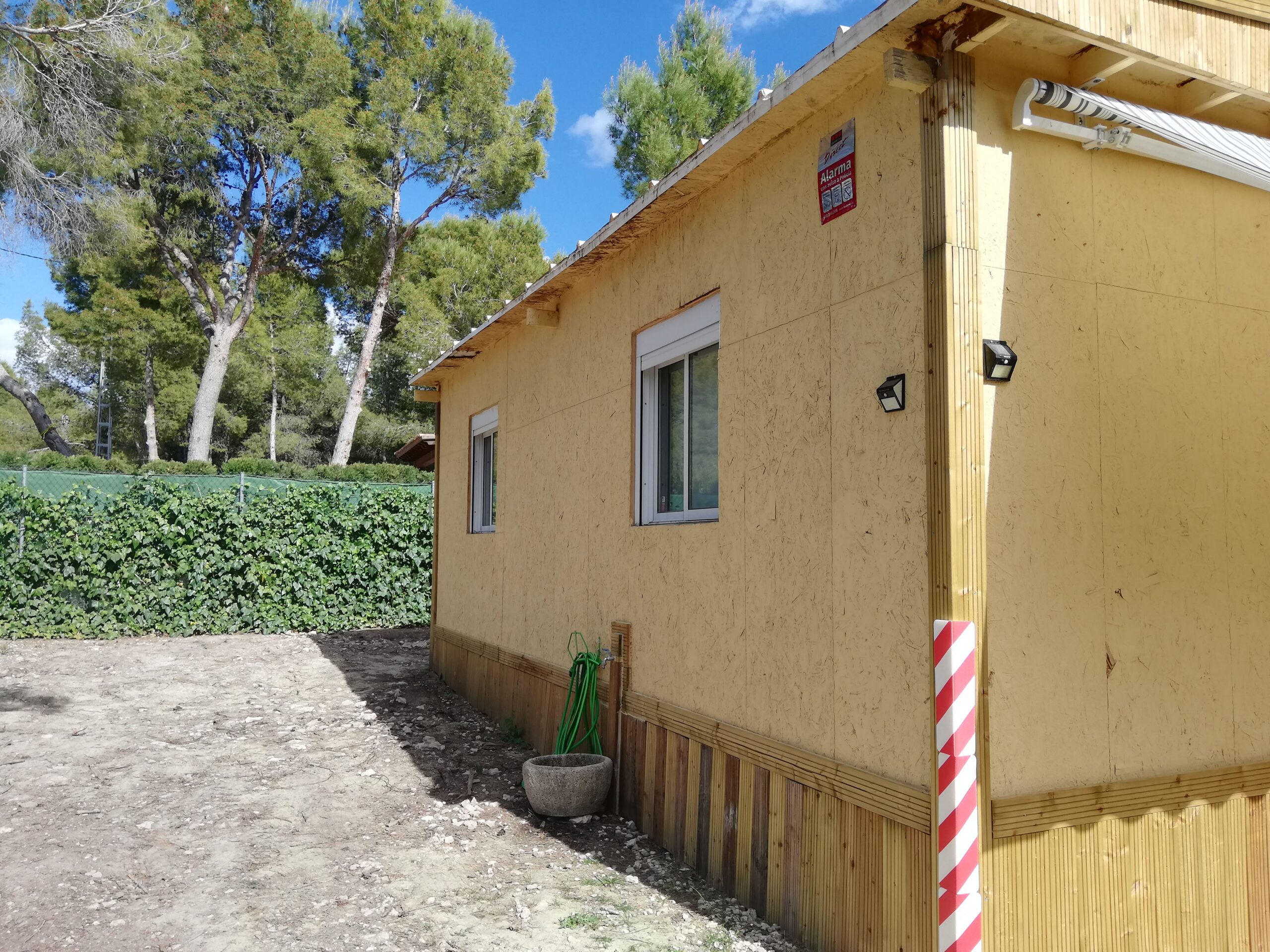 Vista trasera